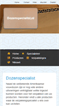 Mobile Screenshot of dozenspecialist.nl